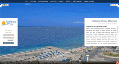 Desktop Screenshot of nafsikahotel.gr